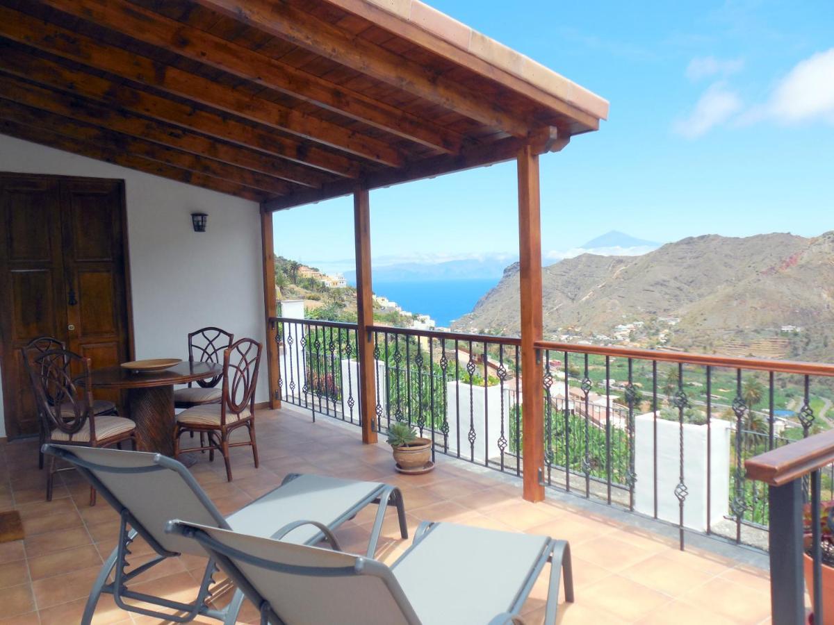 Casa La Sabina Roja 1 - Casa Con Impresionantes Vistas Sobre Hermigua Y El Mar Eksteriør billede