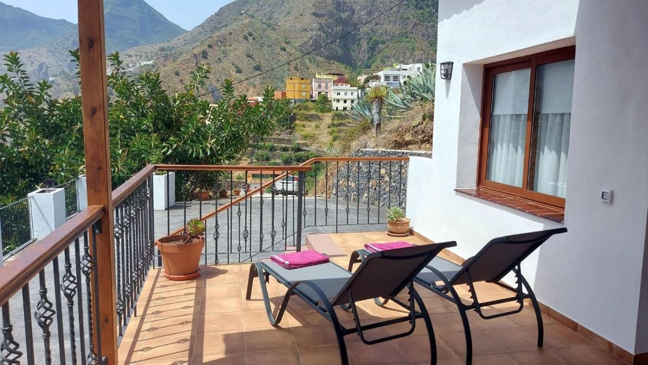 Casa La Sabina Roja 1 - Casa Con Impresionantes Vistas Sobre Hermigua Y El Mar Eksteriør billede