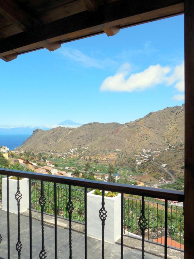 Casa La Sabina Roja 1 - Casa Con Impresionantes Vistas Sobre Hermigua Y El Mar Eksteriør billede
