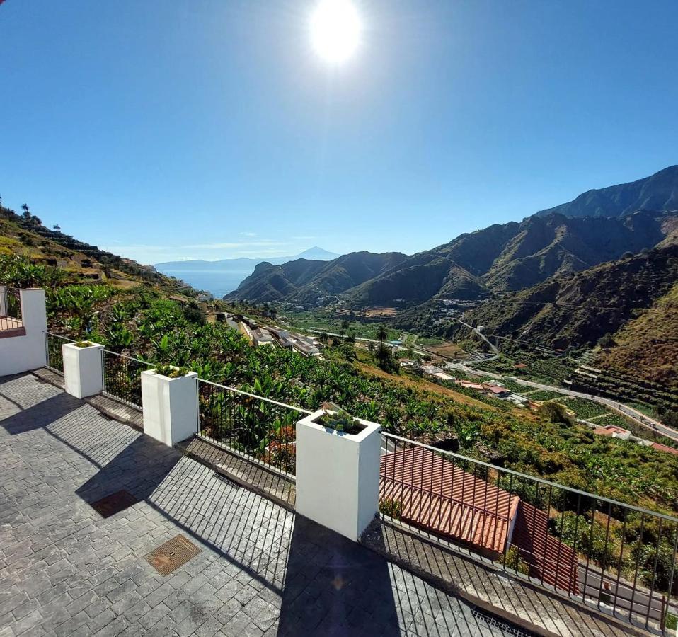 Casa La Sabina Roja 1 - Casa Con Impresionantes Vistas Sobre Hermigua Y El Mar Eksteriør billede
