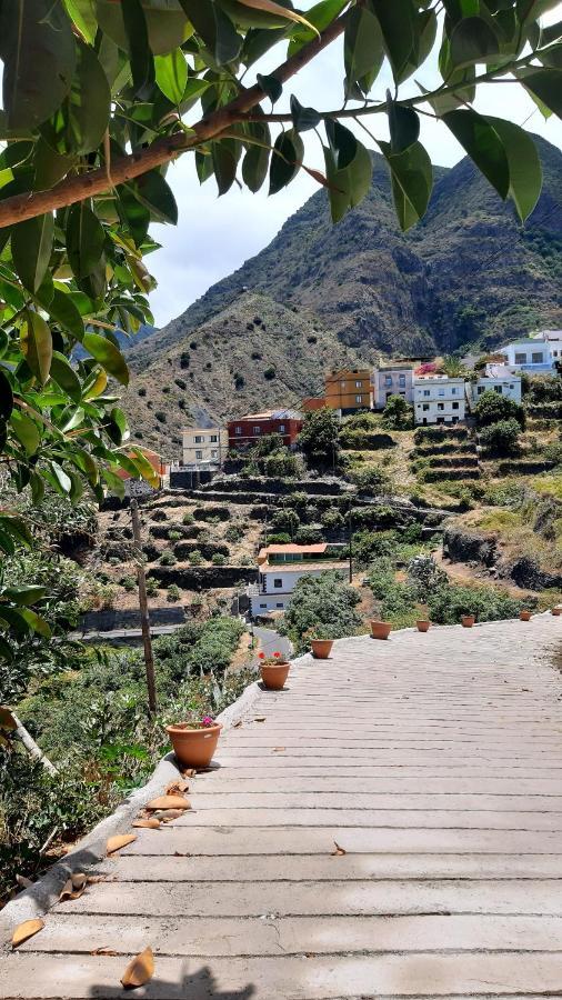 Casa La Sabina Roja 1 - Casa Con Impresionantes Vistas Sobre Hermigua Y El Mar Eksteriør billede
