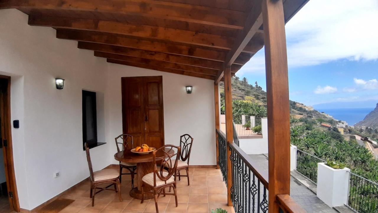 Casa La Sabina Roja 1 - Casa Con Impresionantes Vistas Sobre Hermigua Y El Mar Eksteriør billede