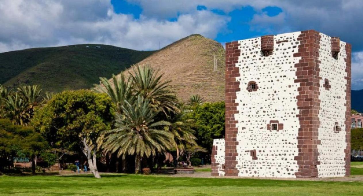 Casa La Sabina Roja 1 - Casa Con Impresionantes Vistas Sobre Hermigua Y El Mar Eksteriør billede