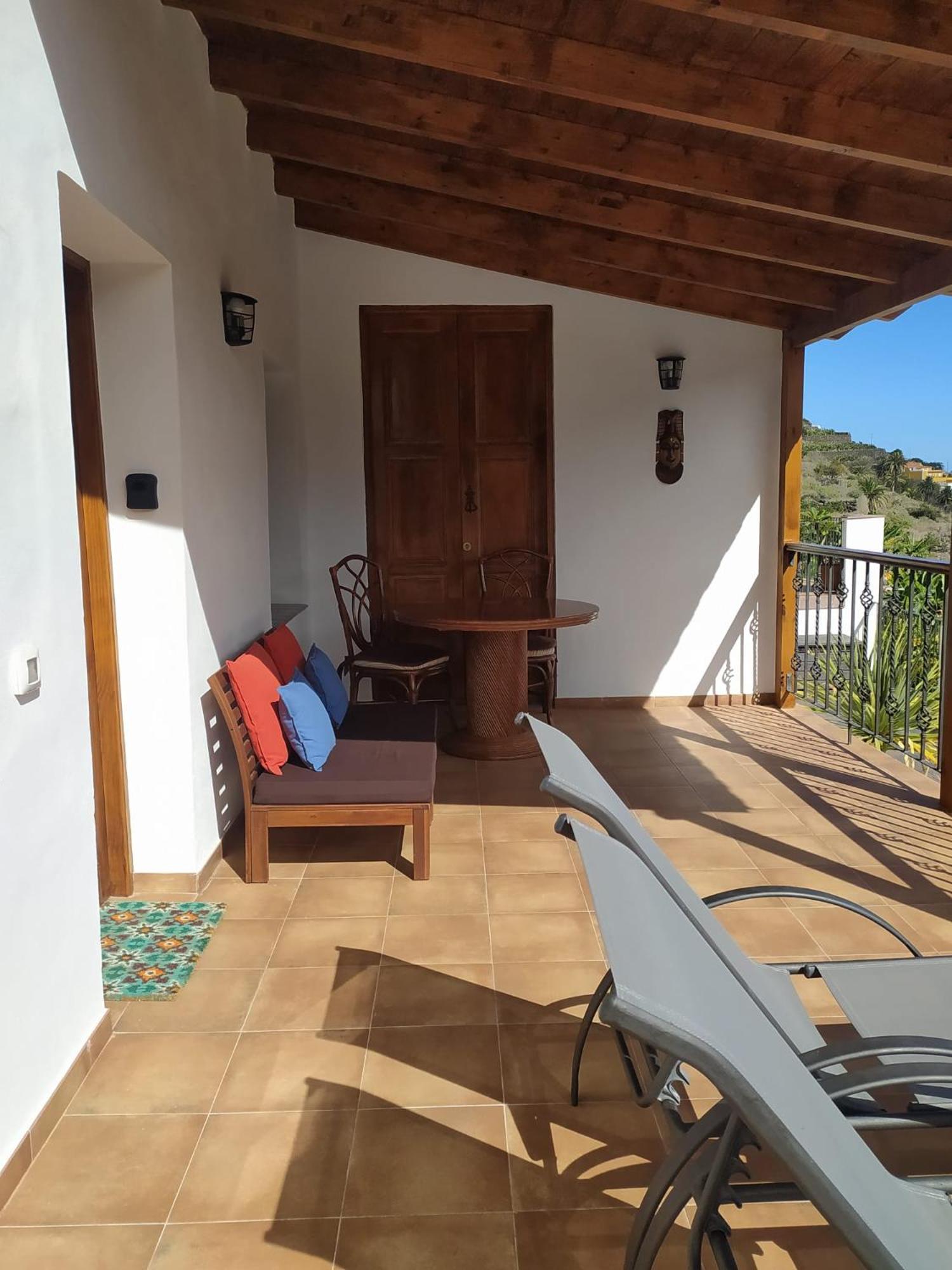 Casa La Sabina Roja 1 - Casa Con Impresionantes Vistas Sobre Hermigua Y El Mar Eksteriør billede